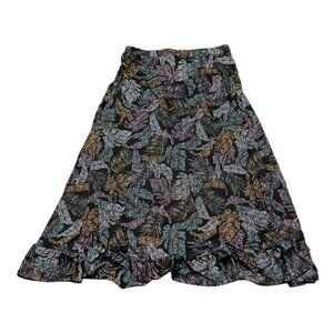 Robert Louis Maxi Skirt Womens Size Small Stretch Tropical Hawaiian Casual
